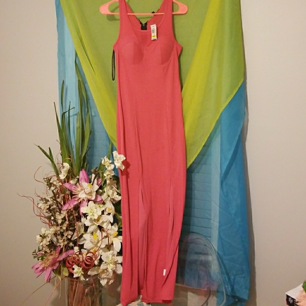 Super sexy long hot pink must have!!!! NWT